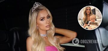 Paris Hilton showed new photos of her son and worried the network: fans advise the star to go to the hospital with the baby