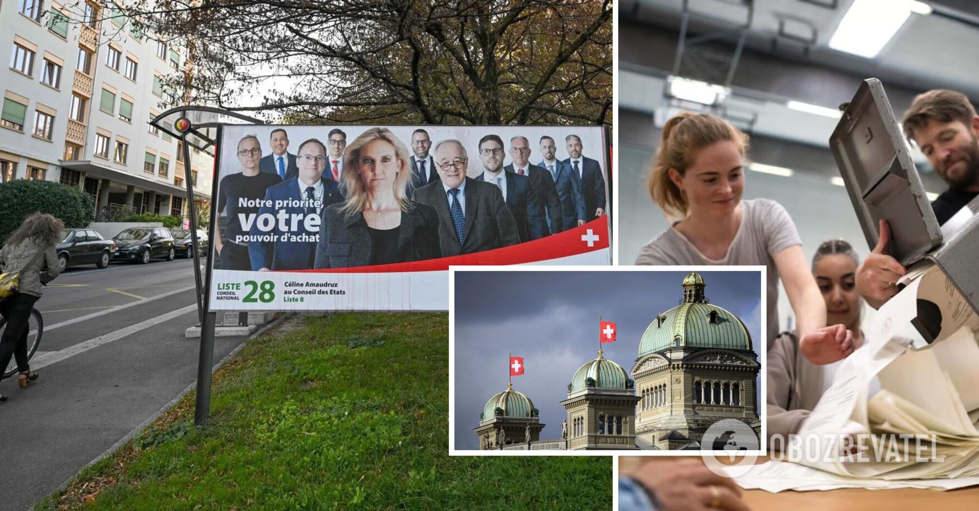 Swiss elections are won by right-wing party that opposed arms supplies to Ukraine