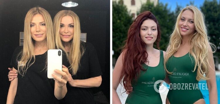 Like two peas in a pod: children of Ukrainian stars who look like star moms. Photo comparison