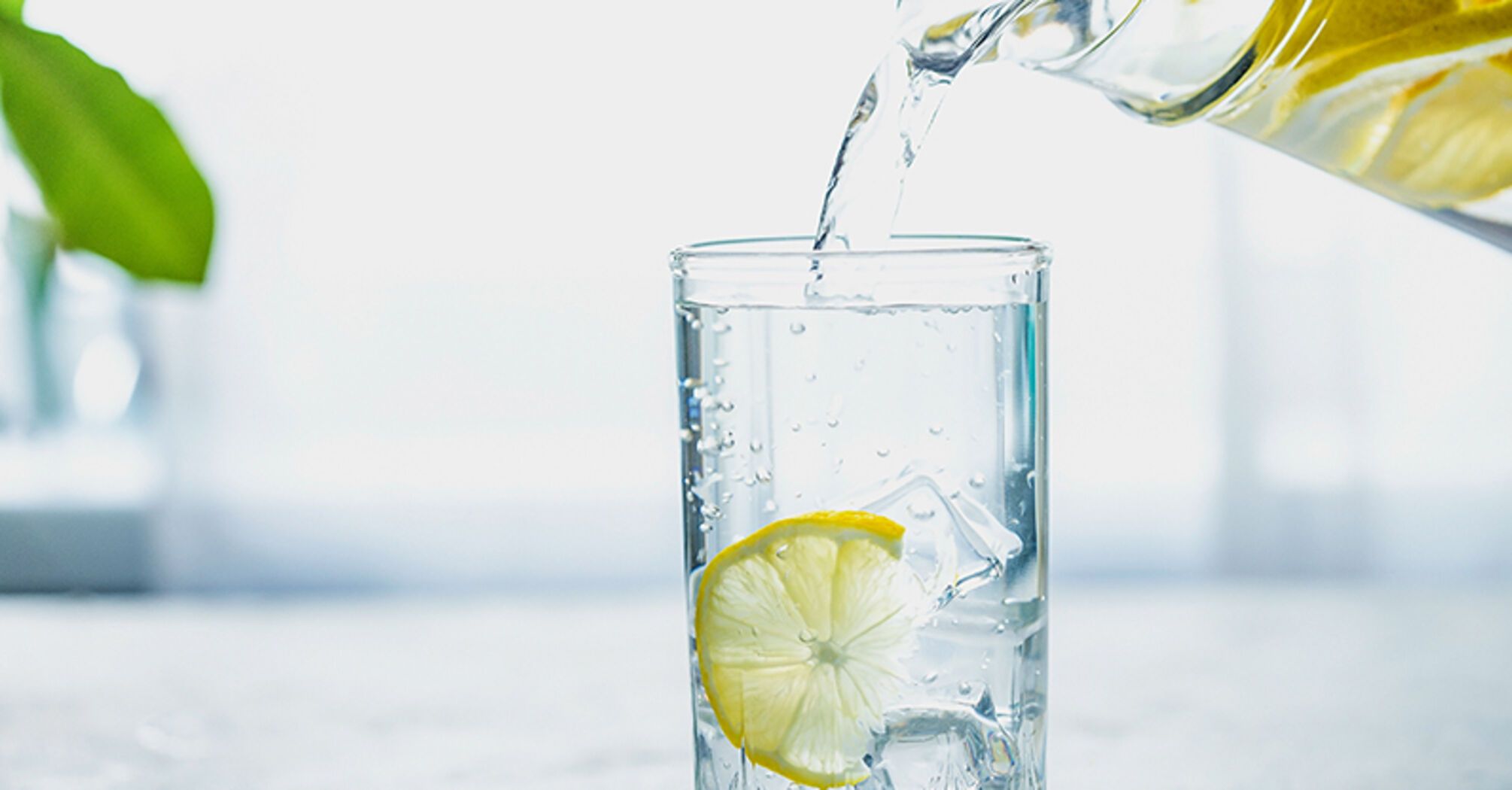Water with lemon