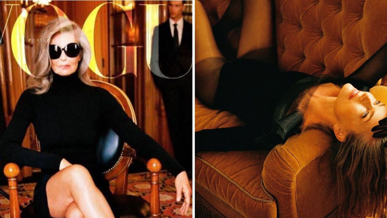 The 58-year-old supermodel went topless in a daring photo shoot for Vogue and set the Internet abuzz