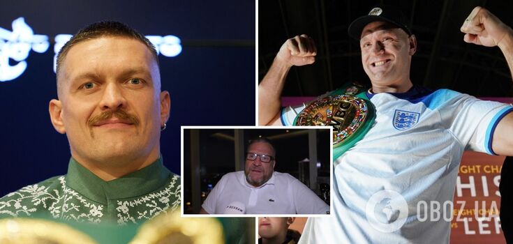 "Let's spend the weekend together": details of a secret conversation between Usyk and Fury