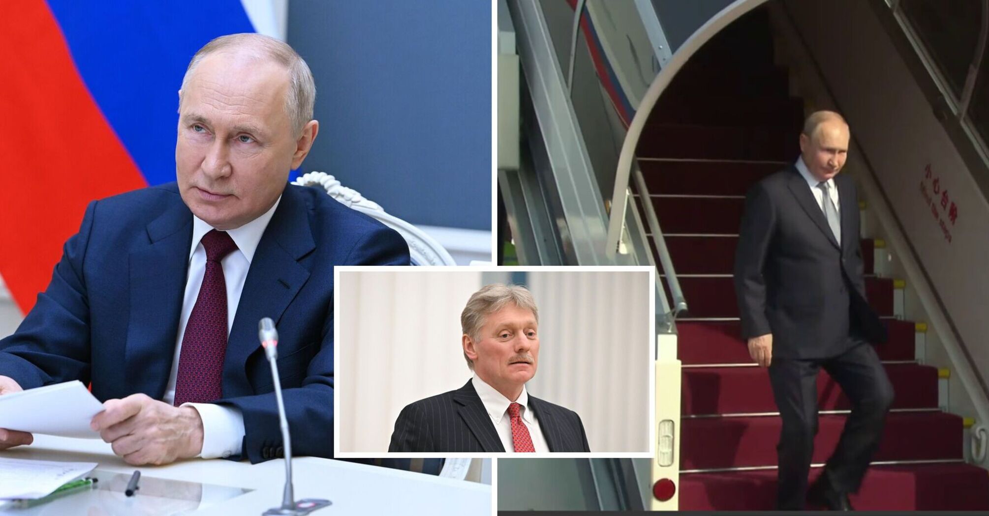 Pieskow odpowiada na plotki o chorobie Putina i jego sobowtórów