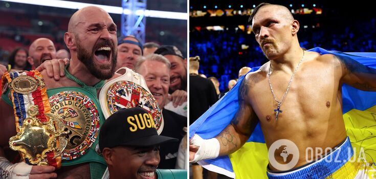 "I'm not worried at all." Fury says the only thing that interests him in the fight with Usyk