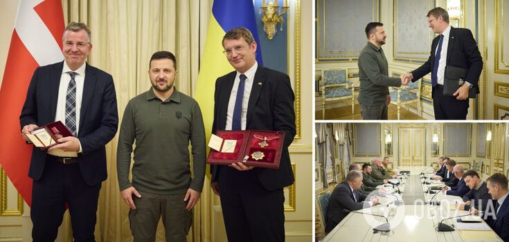 "The priority is military support." Zelenskyy meets with Danish Defense Minister. Video