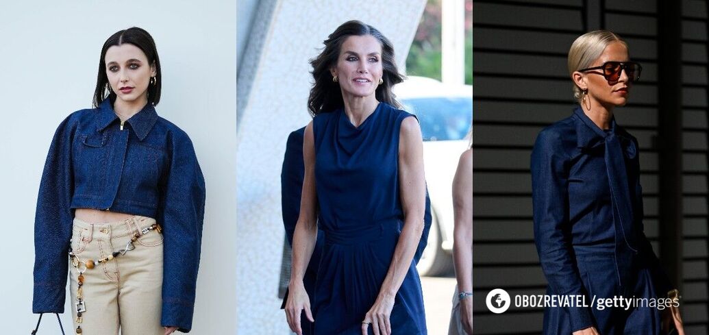 Queen Letizia of Spain went out in the 'most expensive' color of fall 2023. What to wear with navy blue