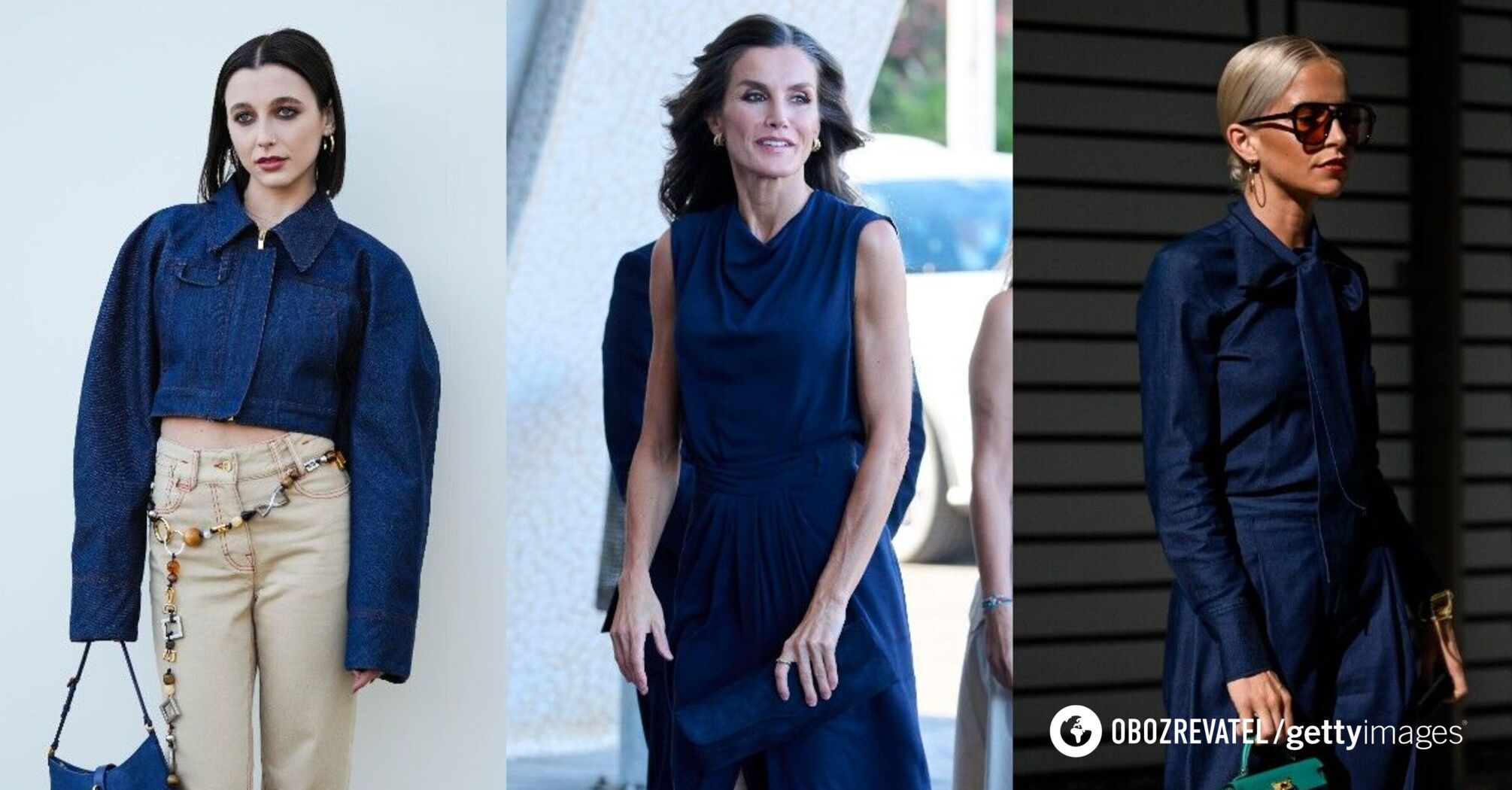 Queen Letizia of Spain went out in the "most expensive" color of fall 2023. What to wear with navy blue