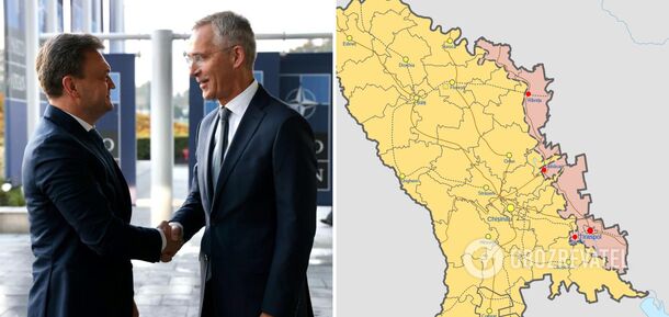 "Rosja musi wycofać swoje wojska z Naddniestrza": Stoltenberg spotyka się z premierem Mołdawii w Brukseli