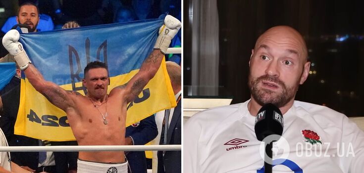 "Usyk mnie zaprosił, ale...": Fury odmówił wizyty na Ukrainie