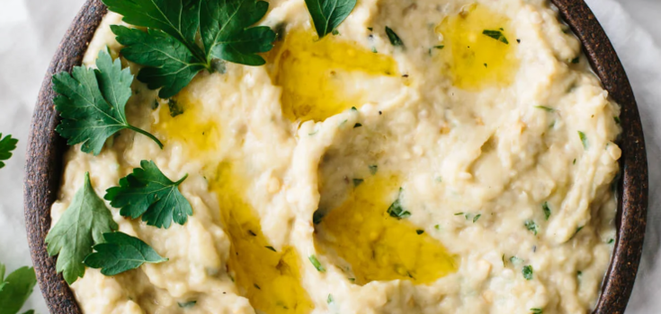 Baba ghanoush z bakłażanu