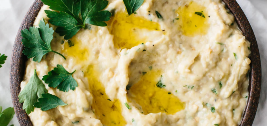 Baba ghanoush z bakłażanu