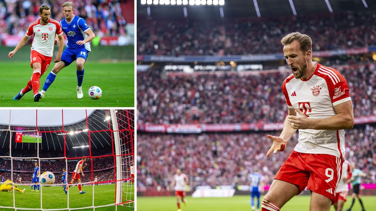 Harry Kane scored a fantastic goal from his own half of the field. Video
