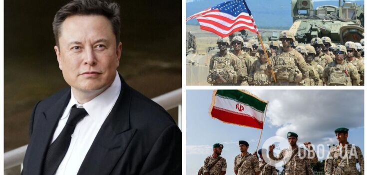 Elon Musk kiepsko zażartował z "wojny" USA z Iranem, publikując fałszywą mapę