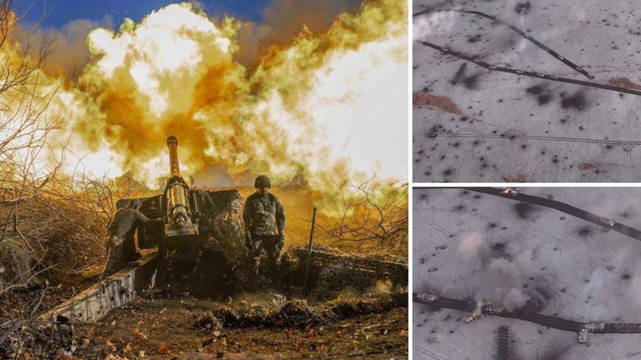 Ukraiński zwiad lotniczy ujawnia nieudaną próbę przebicia się okupantów w sektorze Awdijiwka. Wideo.