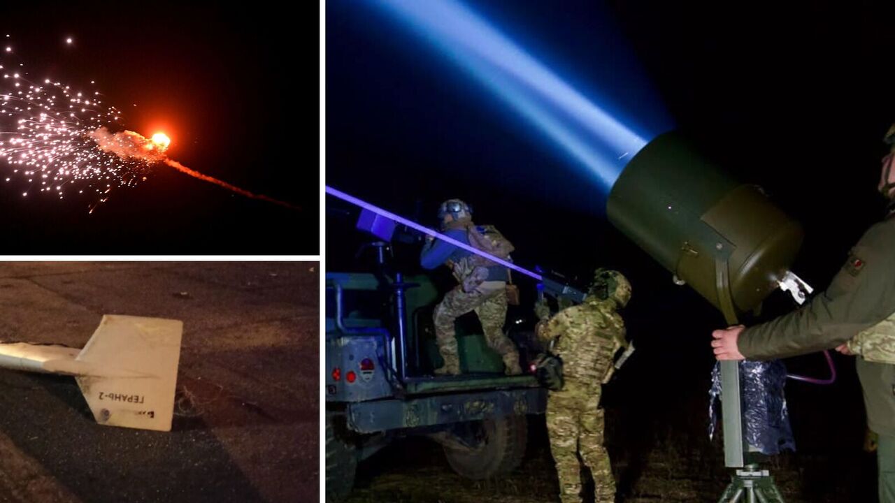 Rosja zaatakowała Ukrainę pięcioma dronami i jedną rakietą w nocy: siły obrony powietrznej zestrzeliły wszystkie drony