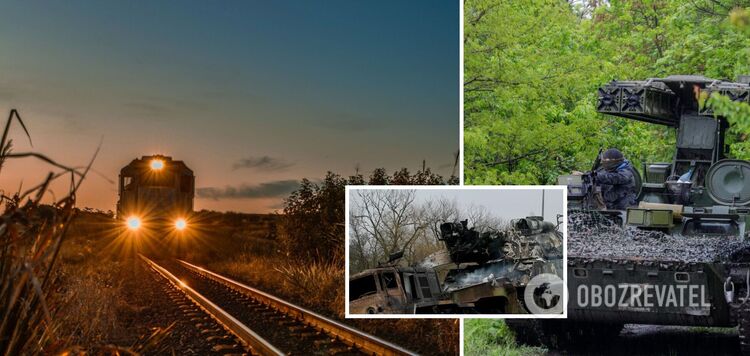 Pociąg miażdży system 'Strela-10' w Donbasie: trzech pasażerów zabitych, jeden ranny