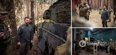 'There will definitely be a Ukrainian victory.' Zelenskyy visits Armed Forces brigades performing combat missions in Kupiansko-Lymansk sector. Video