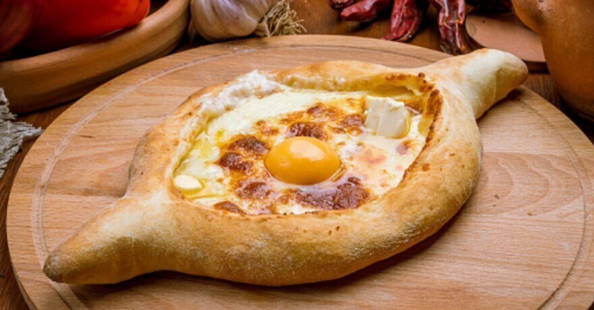 Recipe for khachapuri with egg yolk