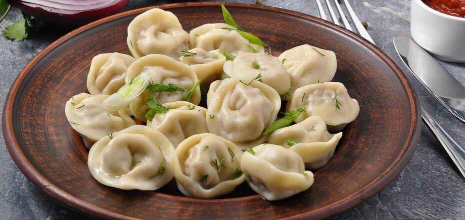 Homemade dumplings