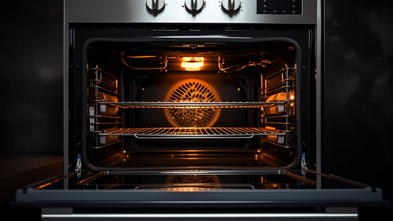 How to clean brown stains on the oven door: a surefire way