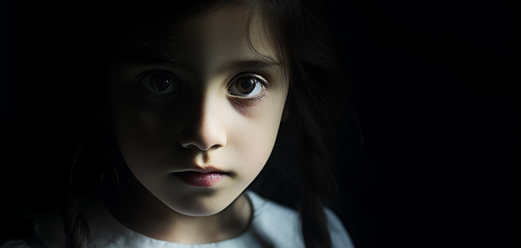 The ghost of a "black-eyed girl" was seen in Britain: legends have long been circulating about her
