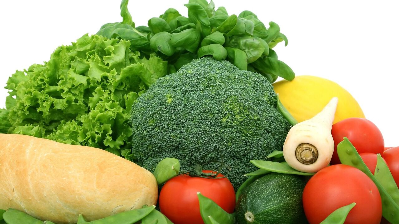 Healthy vegetables