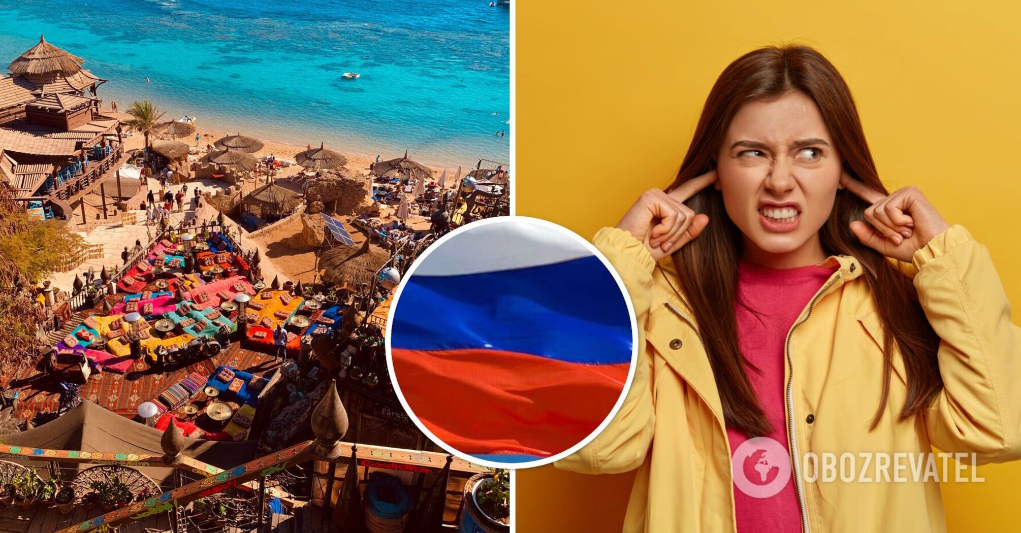 A Polish tourist put Russians in their place in Egypt: she refused to take a selfie and called them aggressors
