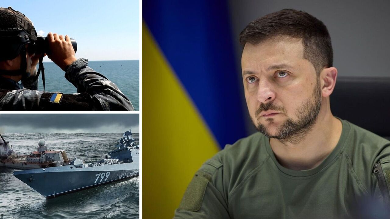 "To przejdzie do historii". Zełenski podziękował wszystkim zaangażowanym w bitwę na Morzu Czarnym. Wideo
