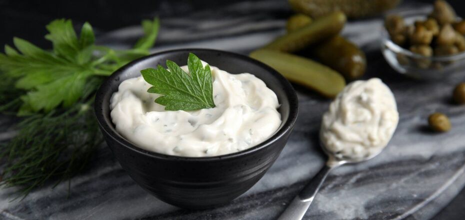 Recipe for homemade all-purpose tartar sauce for fish, meat and even shawarma