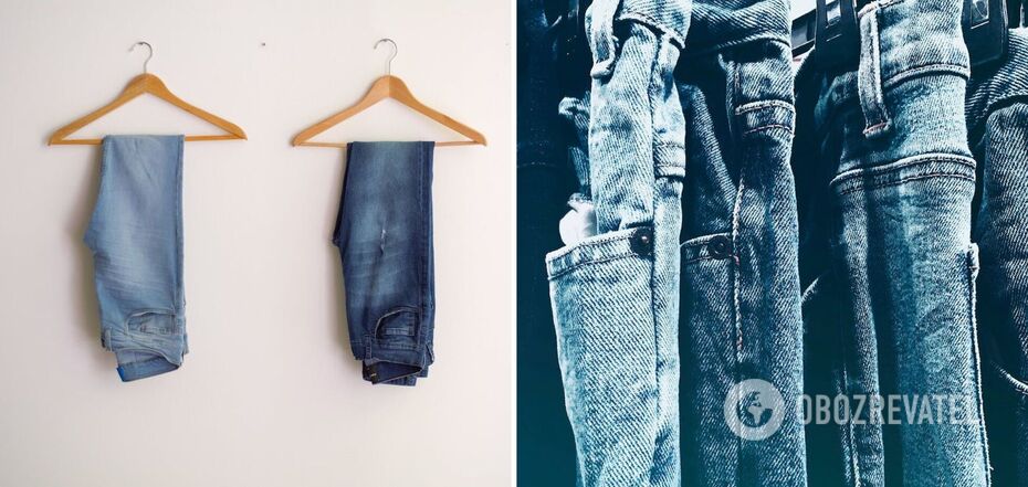 How to dry your jeans faster, keeping their shape and size