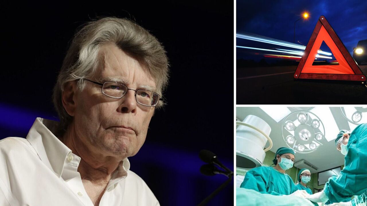 Stephen King undergoes surgery: the writer's right leg gave out