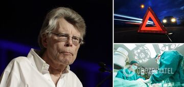 Stephen King undergoes surgery: the writer's right leg gave out