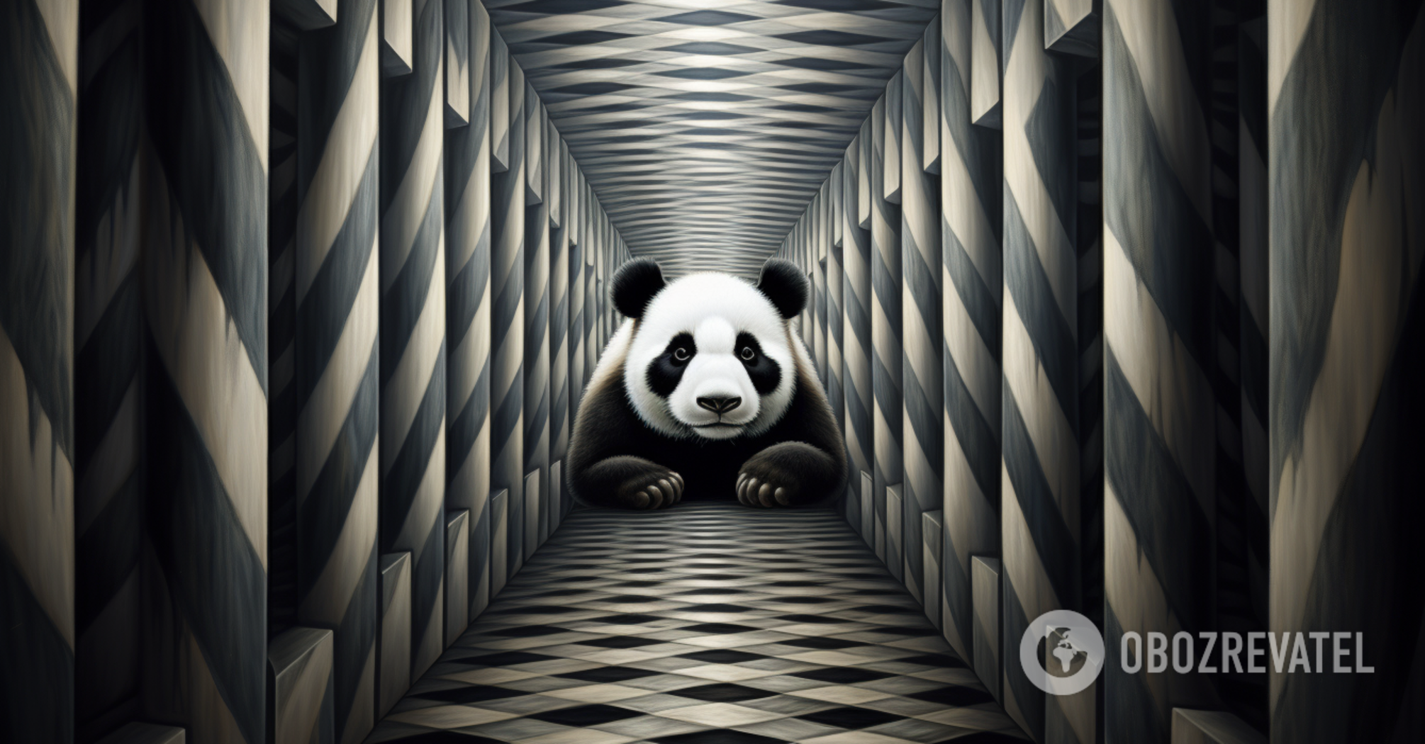Fascinating optical illusion: only 1% can find an animal hidden among people