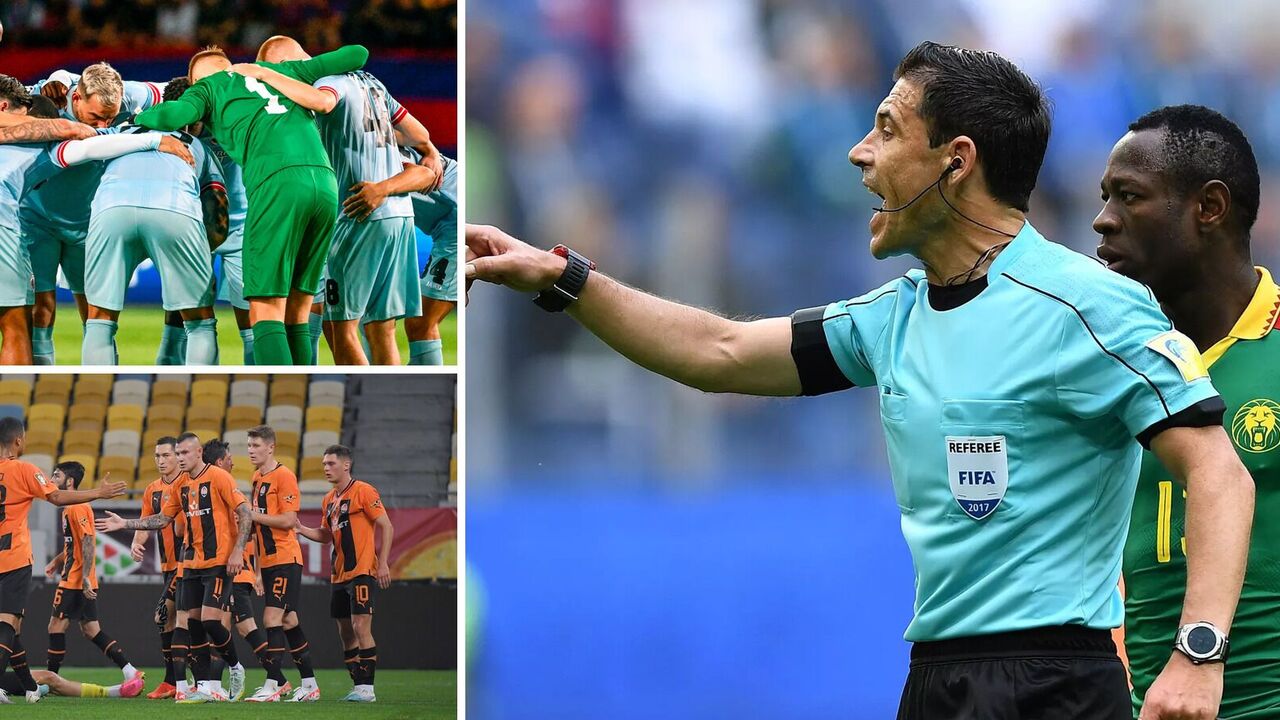 UEFA suspends Russian representative from Shakhtar's Champions League match