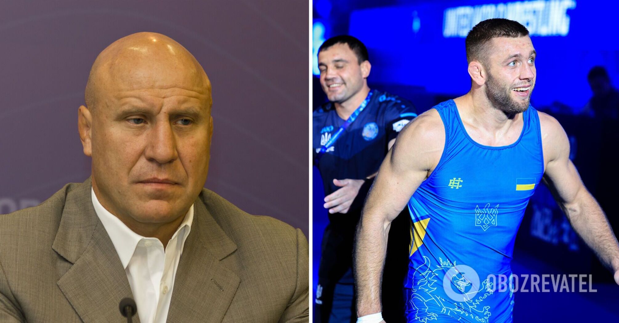 The Russian Olympic champion spouted nonsense about inferior Ukrainians who are "a pity to look at" and got a response