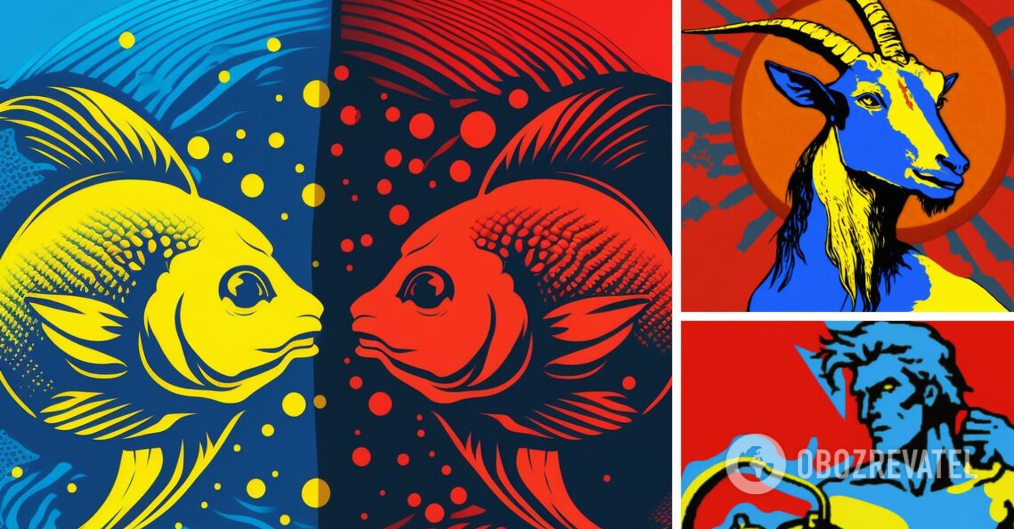 Гороскоп для трьох знаків зодіаку