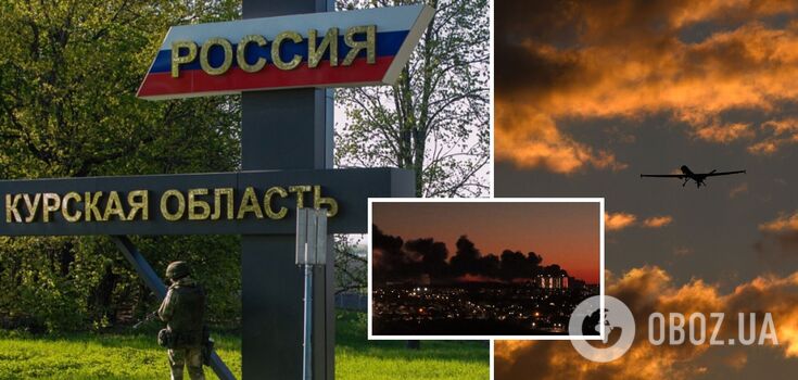 Obwód kurski skarży się na ataki dronów na infrastrukturę: część regionu bez prądu