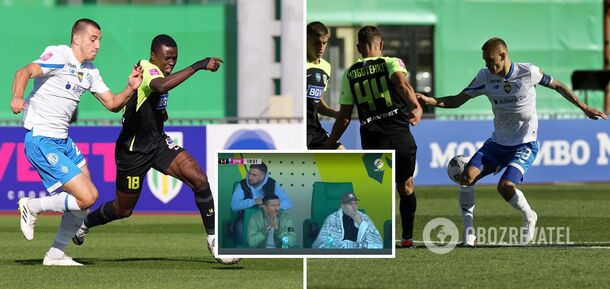 "Dynamo" przegrało z drużyną Usyka, tracąc dwa gole w ciągu sześciu minut gry w przewadze