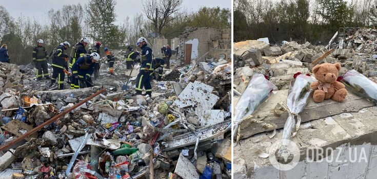: r"There is a coffin in every house"esident of Hroza tells about the tragedy, flowers are brought to the site of the Russian strike. Photos and videos