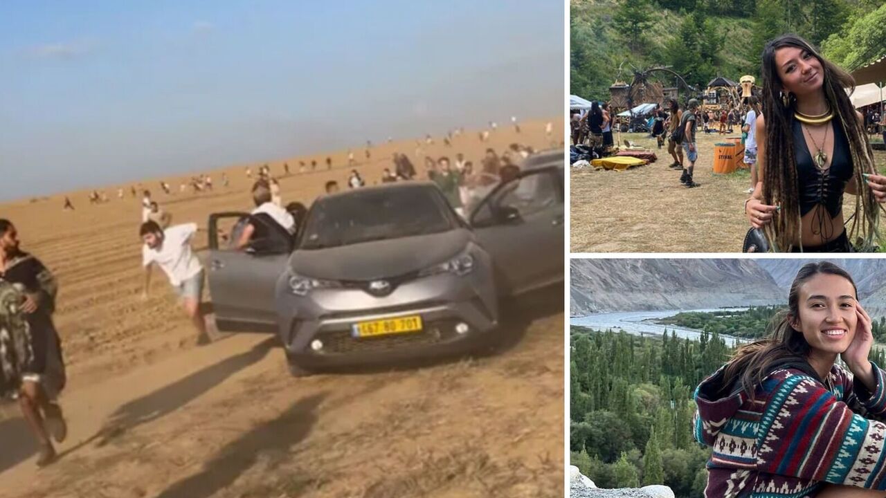 Singing and dancing until Hamas opened fire: footage from a festival on the border with Gaza is online