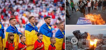 Israel-born Ukrainian national team footballer reacts emotionally to Hamas terrorist attacks