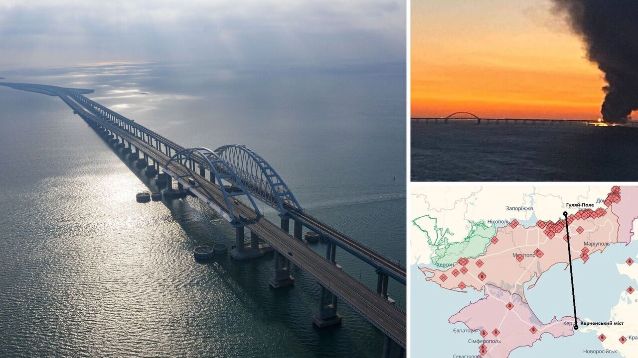 Pierwsza eksplozja na krymskim moście miała miejsce rok temu: jak do niej doszło i co jest potrzebne, aby całkowicie zniszczyć "święty" budynek Putina