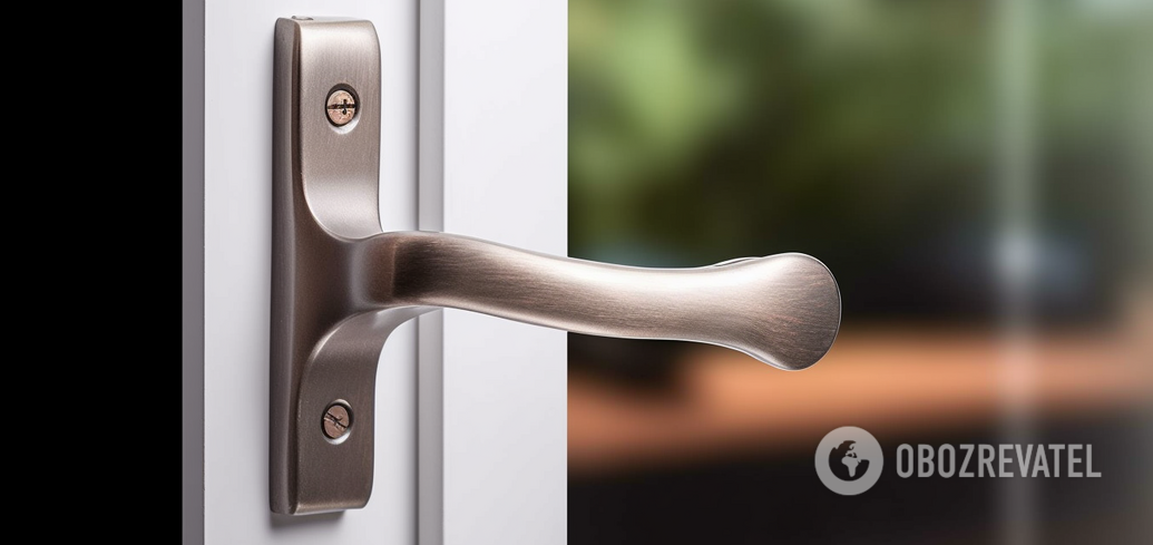 If the handle on a plastic window is jammed: how to repair it