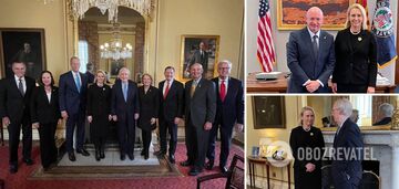 Ambasador Brink omawia znaczenie wspierania Ukrainy z przywódcą republikanów i senatorami: co uzgodnili