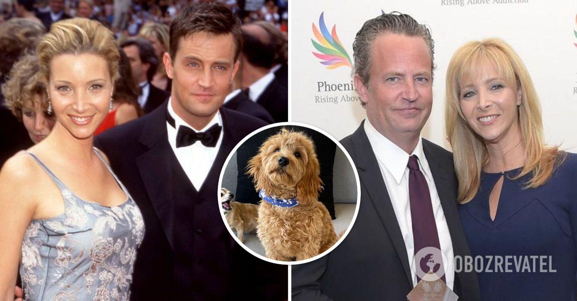 The Friends star was going to take in Matthew Perry's dog after his death, but it didn't work out: the actor's ex-fiancée has the animal
