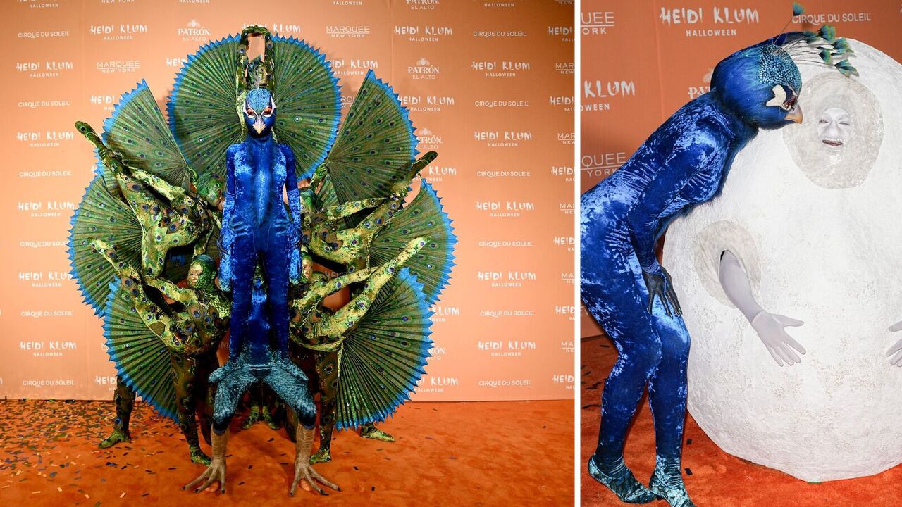 "Królowa Halloween" Heidi Klum znów zaszokowała publiczność: 10 najbardziej szokujących kostiumów supermodelki
