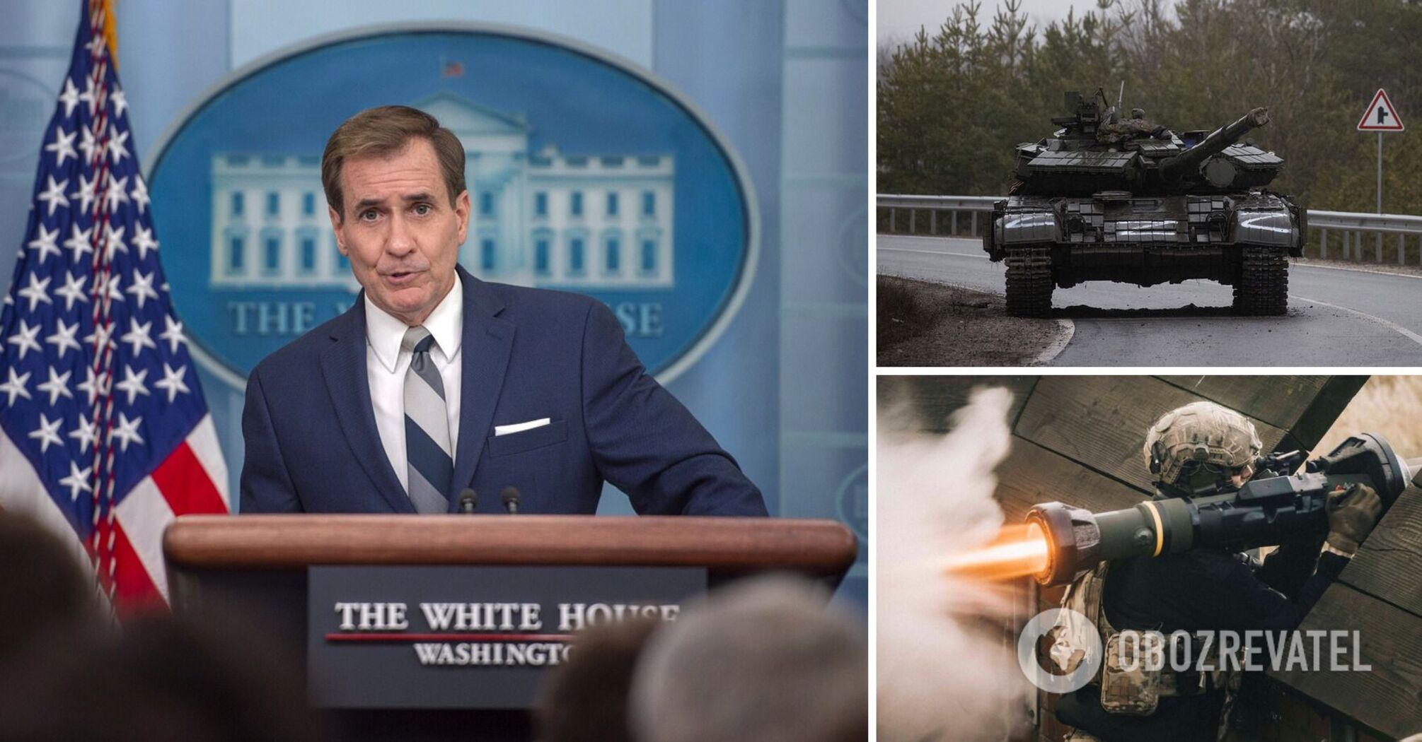 Kirby makes statement on military aid to Kyiv