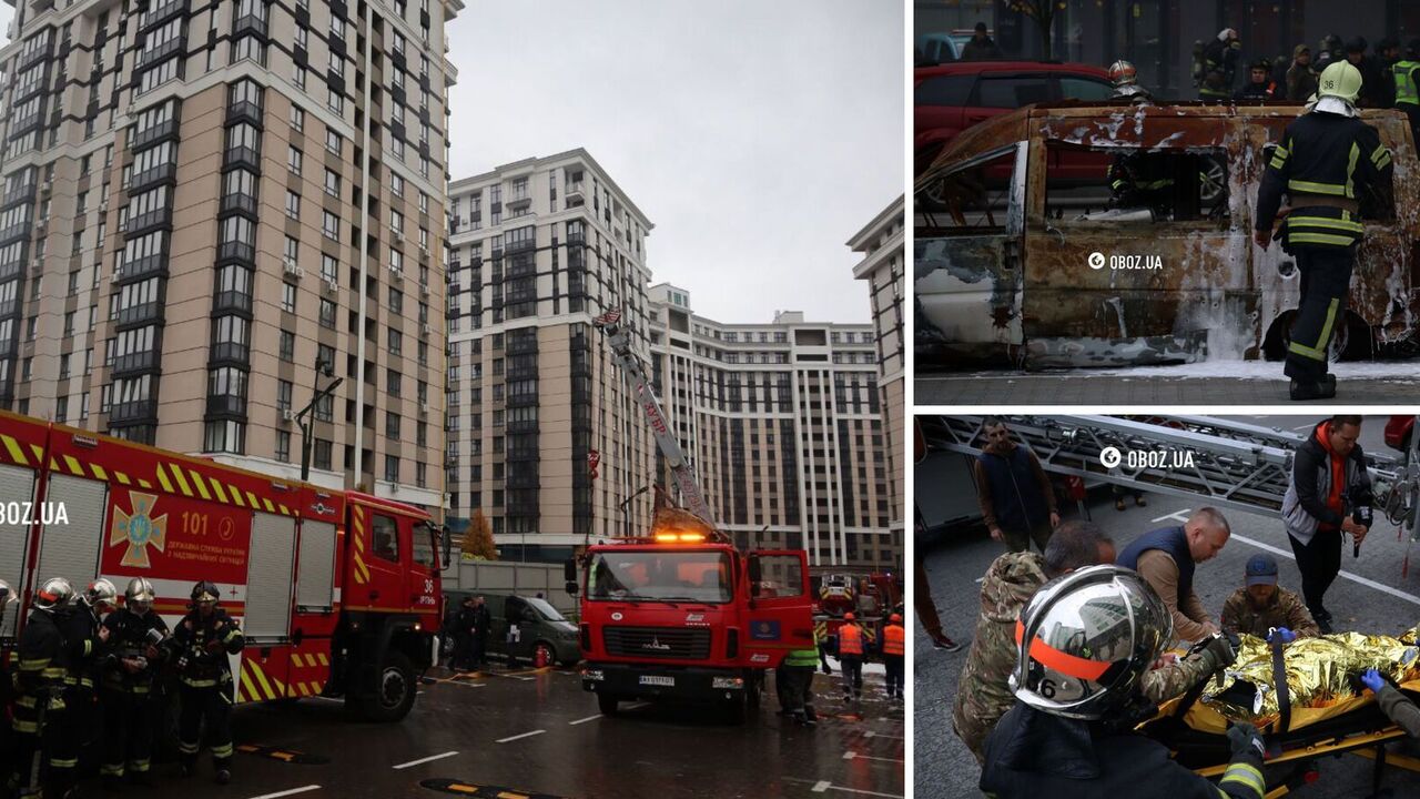 Smoke was used for simulation: Irpin practiced an algorithm of actions in case a missile hits a residential high-rise building. Photos and videos