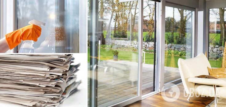How to clean windows to make them shine like a hotel: no need for a rag