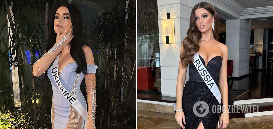 'Miss Universe Ukraine' Anhelina Usanova commented on her relationship with the participant from Russia: they sat at the same table